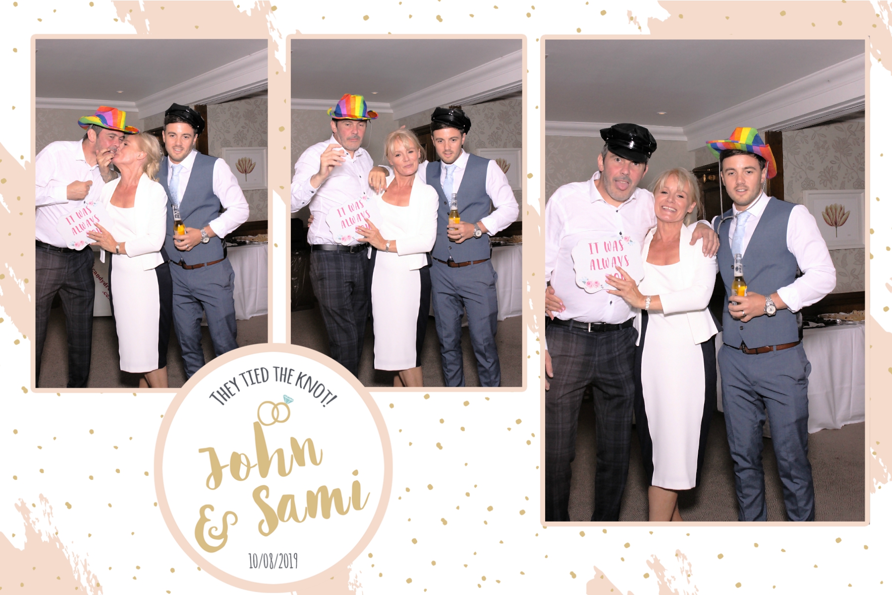 John and Sami | View more photos from the event at gallery.blissbooth.co.uk/u/BlissBooth/John-and-Sami